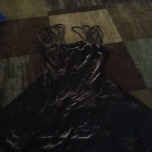 Cute brown matallic brown dress